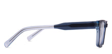 Load image into Gallery viewer, Blue Rectangle Full Rim Unisex Eyeglasses by Vincent Chase-218252