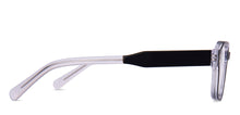 Load image into Gallery viewer, Black Geometric Full Rim Unisex Eyeglasses by Vincent Chase-217689