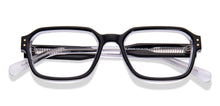 Load image into Gallery viewer, Black Geometric Full Rim Unisex Eyeglasses by Vincent Chase-217689