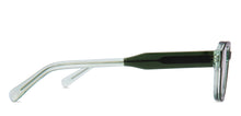 Load image into Gallery viewer, Green Geometric Full Rim Unisex Eyeglasses by Vincent Chase-217690