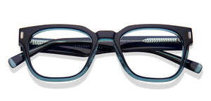 Blue Square Full Rim Unisex Eyeglasses by Vincent Chase-217699