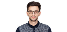 Load image into Gallery viewer, Black Square Full Rim Unisex Eyeglasses by Lenskart Air Online-113209