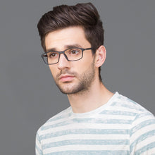 Load image into Gallery viewer, Black Square Full Rim Unisex Eyeglasses by Lenskart Air Online-113209