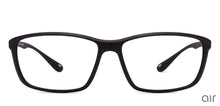 Load image into Gallery viewer, Black Square Full Rim Unisex Eyeglasses by Lenskart Air Online-113209