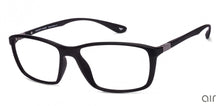 Load image into Gallery viewer, Black Square Full Rim Unisex Eyeglasses by Lenskart Air Online-113209