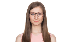 Black Square Full Rim Unisex Eyeglasses by Vincent Chase Online-113359