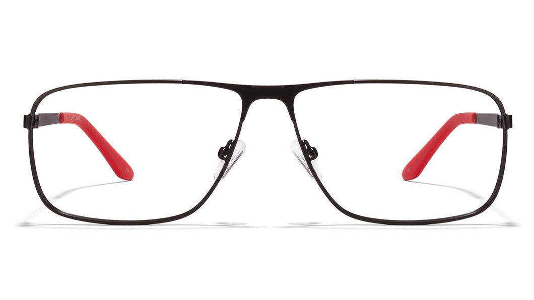 Black Square Full Rim Unisex Eyeglasses by Vincent Chase Online-113359