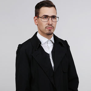 Black Square Full Rim Unisex Eyeglasses by Vincent Chase Online-113359