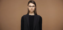 Load image into Gallery viewer, Black Square Full Rim Unisex Eyeglasses by Vincent Chase Online-113359