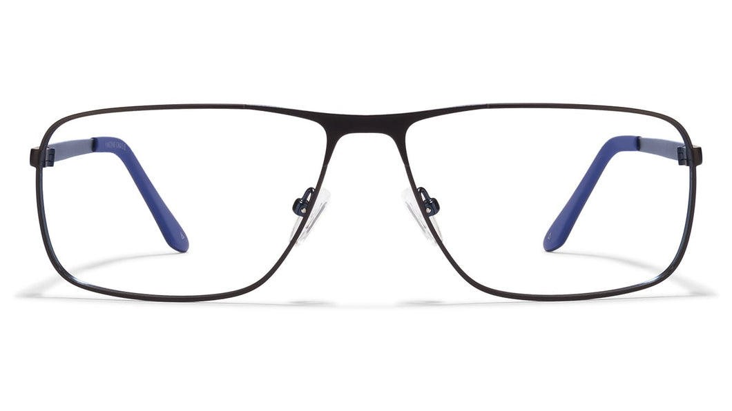 Blue Square Full Rim Unisex Eyeglasses by Vincent Chase Online-113361