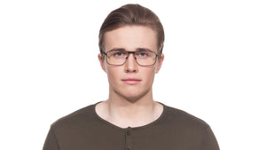 Blue Square Full Rim Unisex Eyeglasses by Vincent Chase Online-113361