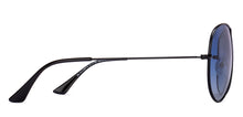 Load image into Gallery viewer, Black Aviator Full Rim Unisex Sunglasses by Vincent Chase Polarized-217961