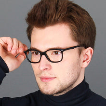 Load image into Gallery viewer, Black Rectangle Full Rim Unisex Eyeglasses by Vincent Chase Online-139073