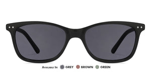Black Rectangle Full Rim Unisex Eyeglasses by Vincent Chase Online-139073