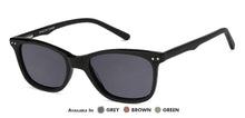 Load image into Gallery viewer, Black Rectangle Full Rim Unisex Eyeglasses by Vincent Chase Online-139073