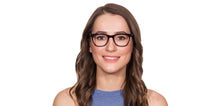 Load image into Gallery viewer, Black Square Full Rim Unisex Eyeglasses by Vincent Chase Online-115279