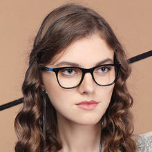 Load image into Gallery viewer, Black Square Full Rim Unisex Eyeglasses by Vincent Chase Online-115279