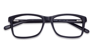 Black Square Full Rim Unisex Eyeglasses by Vincent Chase Online-123500