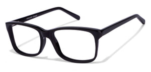 Black Square Full Rim Unisex Eyeglasses by Vincent Chase Online-123500