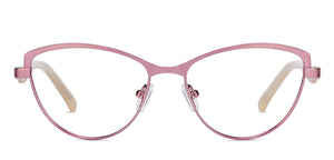 Gold Cat Eye Full Rim Women Eyeglasses by Vincent Chase Online-116193