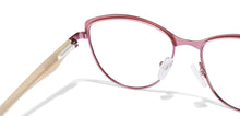 Load image into Gallery viewer, Gold Cat Eye Full Rim Women Eyeglasses by Vincent Chase Online-116193