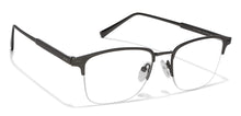 Load image into Gallery viewer, Black Square Half Rim Unisex Eyeglasses by Vincent Chase Online-133232