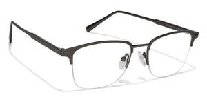 Black Square Half Rim Unisex Eyeglasses by Vincent Chase Online-133232