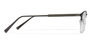 Black Square Half Rim Unisex Eyeglasses by Vincent Chase Online-133232