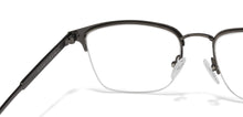 Load image into Gallery viewer, Black Square Half Rim Unisex Eyeglasses by Vincent Chase Online-133232