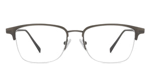 Black Square Half Rim Unisex Eyeglasses by Vincent Chase Online-133232