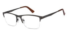 Load image into Gallery viewer, Gunmetal Rectangle Half Rim Unisex Eyeglasses by Vincent Chase Online-119633