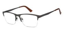 Load image into Gallery viewer, Gunmetal Rectangle Half Rim Unisex Eyeglasses by Vincent Chase Online-119633