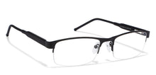 Load image into Gallery viewer, Black Rectangle Half Rim Unisex Eyeglasses by Vincent Chase Online-119646