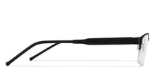 Load image into Gallery viewer, Black Rectangle Half Rim Unisex Eyeglasses by Vincent Chase Online-119646