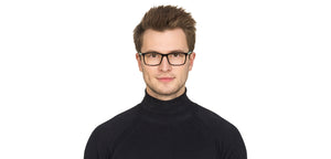 Tortoise Rectangle Full Rim Unisex Eyeglasses by Vincent Chase Online-119946