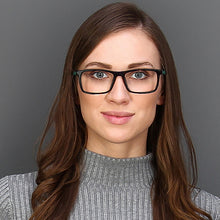Load image into Gallery viewer, Tortoise Rectangle Full Rim Unisex Eyeglasses by Vincent Chase Online-119946