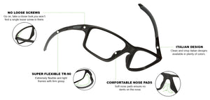 Black Rectangle Full Rim Unisex Eyeglasses by Lenskart Air Online-120192