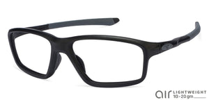Black Rectangle Full Rim Unisex Eyeglasses by Lenskart Air Online-120192