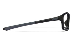 Black Rectangle Full Rim Unisex Eyeglasses by Lenskart Air Online-120192