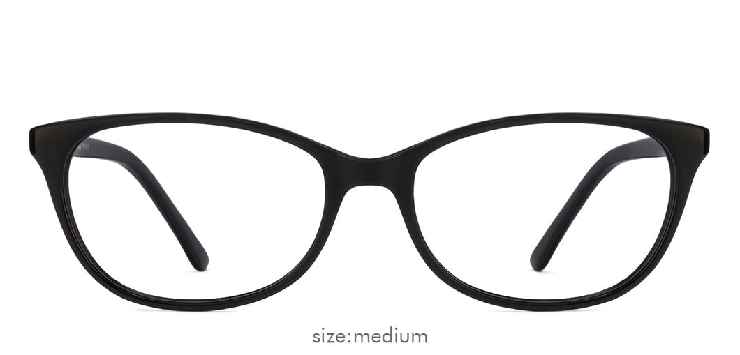 Black Cat Eye Full Rim Women Eyeglasses by Vincent Chase Online-136259