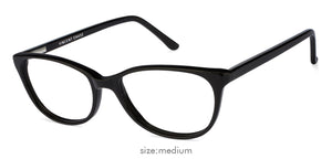 Black Cat Eye Full Rim Women Eyeglasses by Vincent Chase Online-136259
