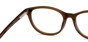 Brown Cat Eye Full Rim Women Eyeglasses by Vincent Chase Online-128980