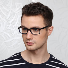 Load image into Gallery viewer, Blue Rectangle Full Rim Unisex Eyeglasses by Vincent Chase Online-139235