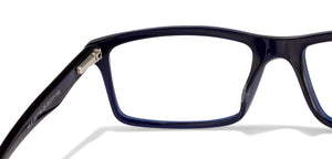 Blue Rectangle Full Rim Unisex Eyeglasses by Vincent Chase Online-139235