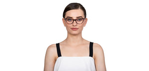 Brown Cat Eye Full Rim Women Eyeglasses by Vincent Chase Online-139056