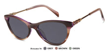 Load image into Gallery viewer, Brown Cat Eye Full Rim Women Eyeglasses by Vincent Chase Online-139056