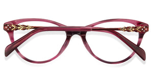 Pink Cat Eye Full Rim Women Eyeglasses by Vincent Chase Online-124928