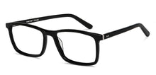Load image into Gallery viewer, Black Rectangle Full Rim Unisex Eyeglasses by Vincent Chase-209222