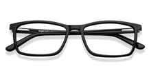 Load image into Gallery viewer, Black Rectangle Full Rim Unisex Eyeglasses by Vincent Chase-209222