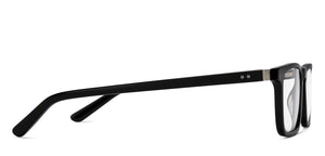 Black Rectangle Full Rim Unisex Eyeglasses by Vincent Chase-209223